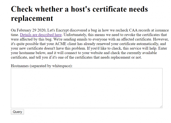 Let's Encrypt