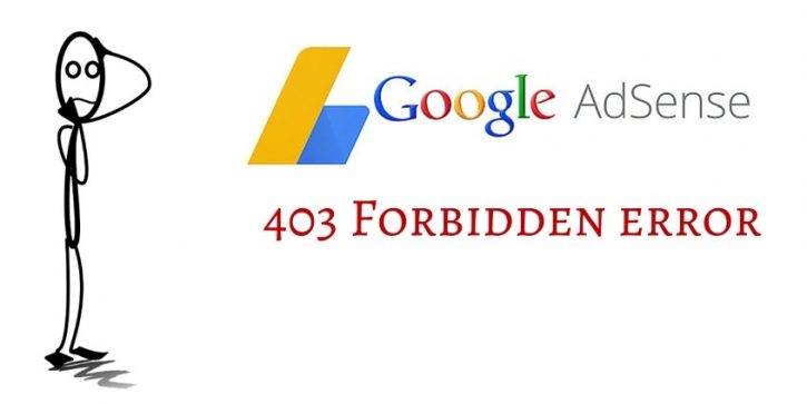 403 Forbidden в AdSense - Что делать? Все пропало?
