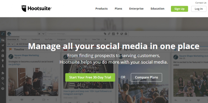 обзор сервиса автопостинга Hootsuite