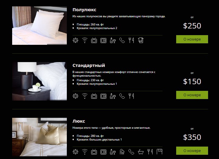 Wix Отели - достоинства приложения