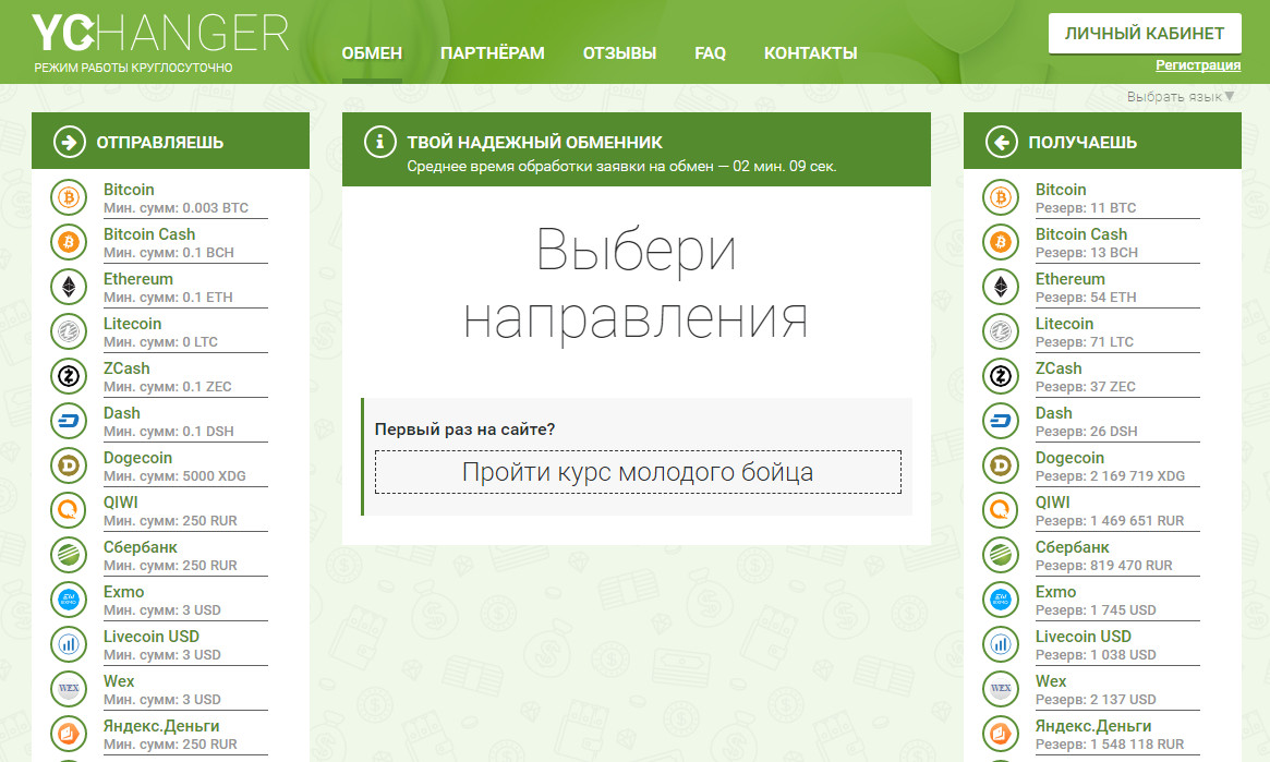 I обменник. Дизайн для обменника. Ychanger Обменник.