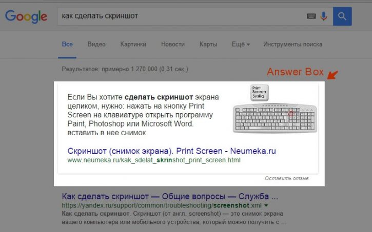 SEO после появления Google-определений Как попасть в гугл-определения