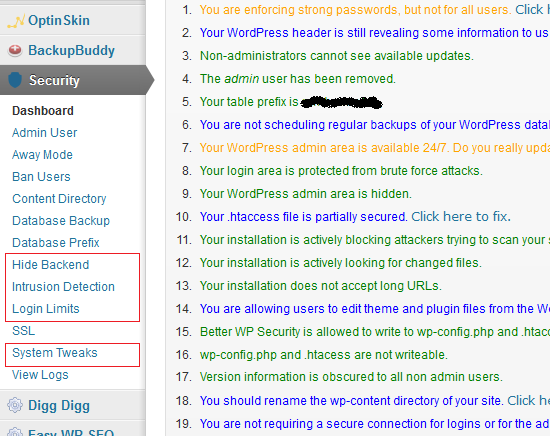 better wp security
