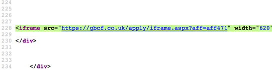 iframe