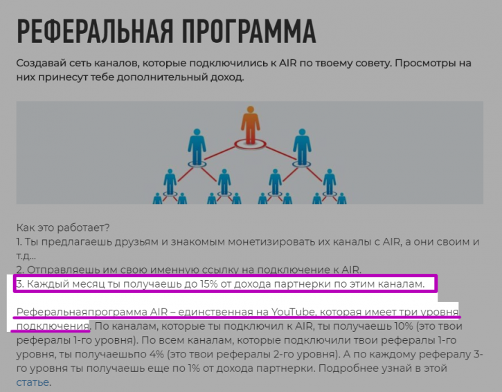 Реферальная программа
