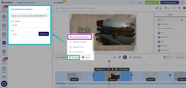 Invideo обзор