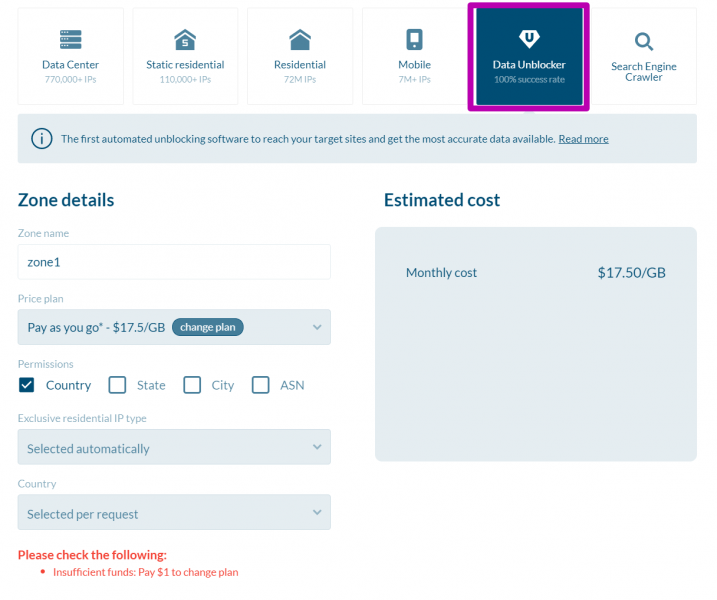 Data Unblocker