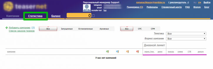 статистика